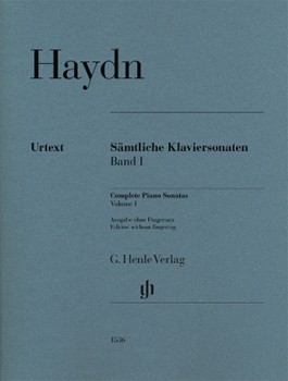 Complete Piano Sonatas Vol. 1 Without Fingering by Haydn Franz Joseph for Piano Collection