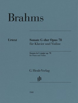 Violin Sonata No. 1 - G Major, Op. 78 for Violin and Piano -