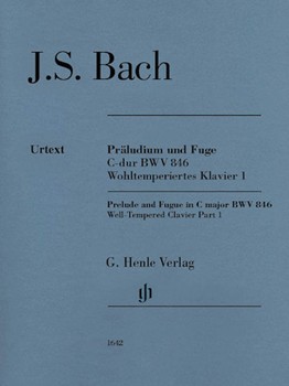 Prelude and Fugue in C Major BWV 846 (from The Well-Tempered Clavier Part I) by Bach Johann Sebastian for