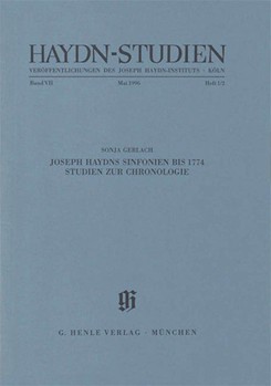 Joseph Haydns Sinfonien bis 1774 by Franz Joseph Haydn for
