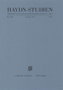 September 2003 by Franz Joseph Haydn for