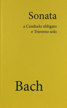Sonata in B Minor, BWV 1030 - Flute and Piano Hardcover Facsimile