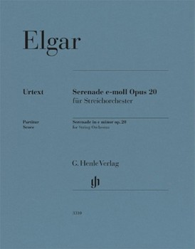 Serenade In E Minor, Op. 20 - for String Orchestra Full Score