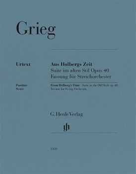 From Holberg's Time Op. 40