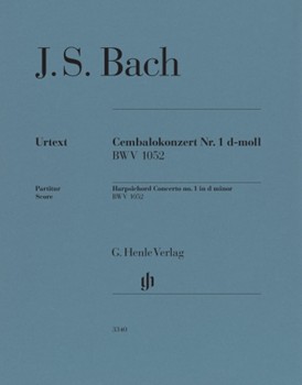 Harpsichord Concerto No. 1 in D Minor, BWV 1052 - Orchestra score