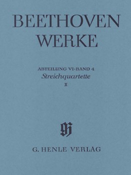 String Quartets Op. 59 74 95 by Beethoven Ludwig van for