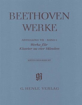 Works for Piano Four-Hands by Beethoven Ludwig van for