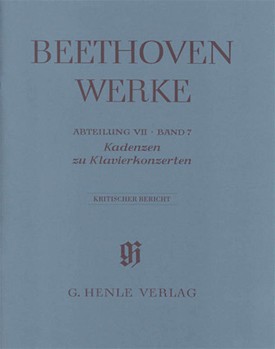 Cadenzas in the Piano Concertos by Beethoven Ludwig van for