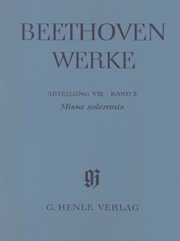 Missa Solemnis in D Major Op. 123 by Beethoven Ludwig van for