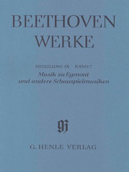 Music to Egmont and Other Incidental Music by Beethoven Ludwig van for