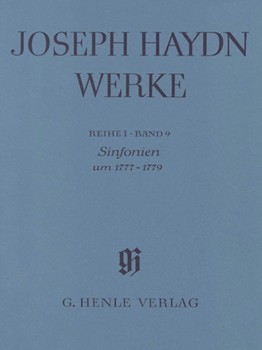 Sinfonias about 1777-1779 by Haydn Joseph for Score