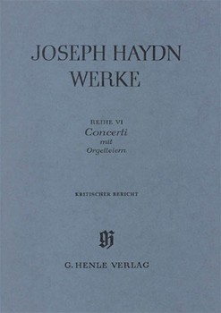 Concerti with Organ Flute-cimbals by Haydn Joseph for Score