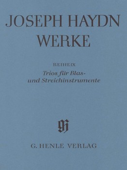 Trios for Wind and String Instruments by Haydn Joseph for Score