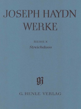String Duos by Haydn Joseph for Score