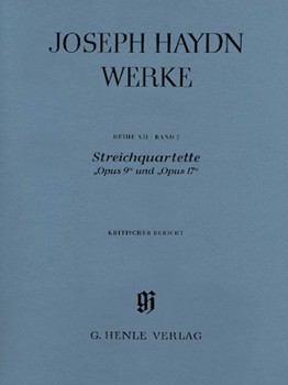 String Quartets Op. 9 and Op. 17 by Haydn Joseph for