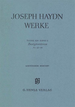 Barytone Trios No. 25-48 by Haydn Joseph for Score