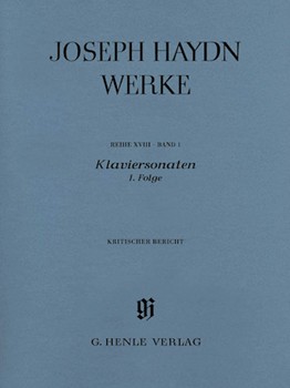 Piano Sonatas 1st sequence by Haydn Joseph for