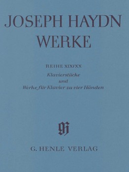 Piano Pieces for Piano 2-hands/Works for Piano 4-hands by Haydn Joseph for Score
