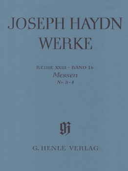 Masses No. 3-4 by Haydn Joseph for Score