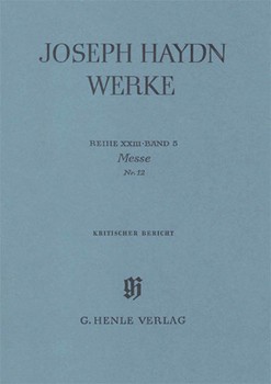 Mass No. 12 (Harmonie Mass) by Haydn Joseph for Crit Notes