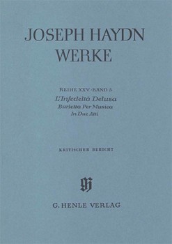 L'infedeltÀ Delusa - Burletta per Musica by Haydn Joseph for Score