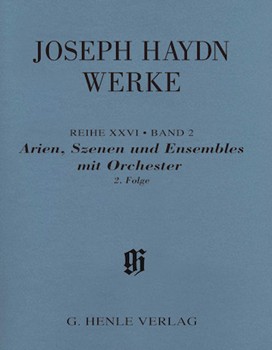 Arias Scenes and Ensembles with Orchestra 2 Series by Haydn Joseph for Score
