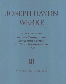 Arrangement of Arias and Scenes of Other Composers 1st Series by Haydn Joseph for