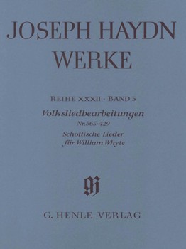 Arrangements of Folk Songs No. 365-429 Scottish Songs for William Whyte by Haydn Joseph for