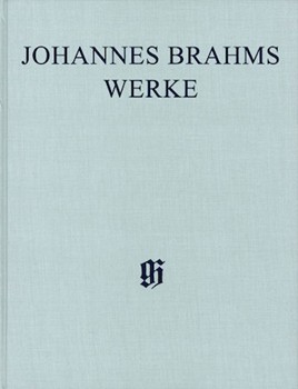 Symphonies No. 1 in C minor Op. 68 and No. 2 in D Major Op. 73 by Brahms Johannes for Score