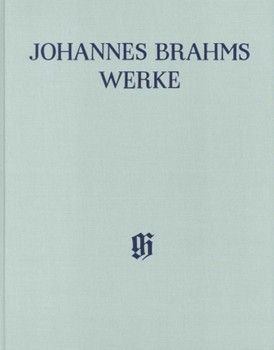 Works for Piano Four-Hands 1: Complete Edition with Critical Report, Clothbound - Subscriber Price within a subscription to the series: $270
