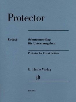 Henle Plastic Protector for Urtext Editions [plastic cover]