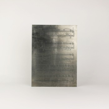 Beethoven Music Engraving Plate