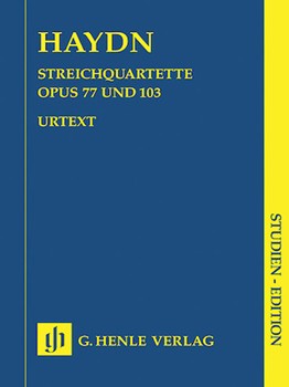Streichquartette Opp 77103 by Haydn for Mini Score