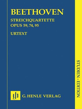 Streichquartette Opus 597495 by Beethoven Ludwig van for Mini Score