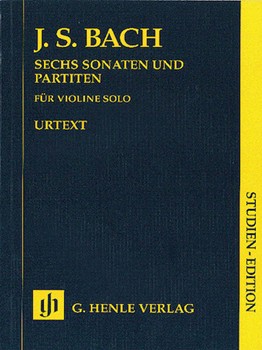 Sonatas and Partitas BWV 1001-1006 by Bach Johann Sebastian for Study Score