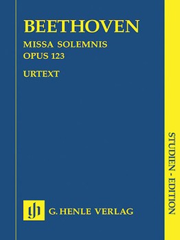 Missa Solemnis D Major Opus 123 by Beethoven Ludwig van for Mini Score