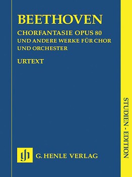 Chorale Fantasia & Other Choral Works by Beethoven Ludwig van for Study Score