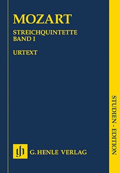 Streichquintette Volume 1 by Mozart Wolfgang Amadeus for Mini Score