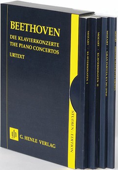 Piano Concertos Complete by Beethoven Ludwig van for Study Score