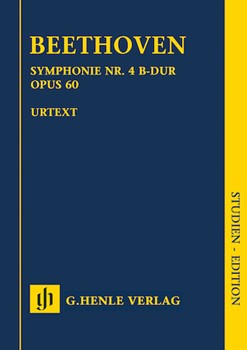 Symphony No 4 in B-flat Major Opus 60 by Beethoven Ludwig van for Mini Score