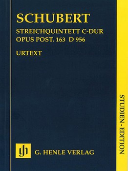 String Quintet Opus Post 163 D 956 by Schubert for Mini Score
