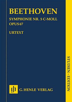 Symphony #5 in C minor Opus 67 by Beethoven Ludwig van for Study Score
