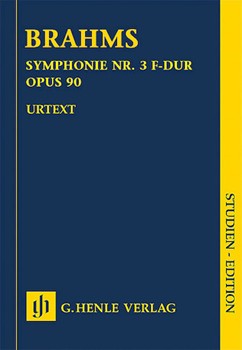 Symphony #3 In F Major by Brahms Johannes for Mini Score