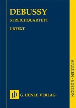 Streichquartette Opus 10 by Debussy Claude for Study Score