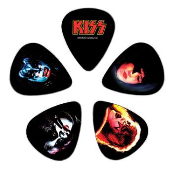 Planet Waves KISS Guitar Picks, Alive II, 10 pack, Light