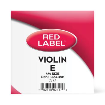 Super Sensitive 2117 Red Label Violin E Single String 4/4 Medium