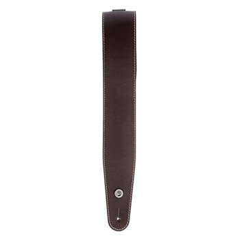 Planet Waves Classic Leather Guitar Strap with Contrast Stitch Brown by for