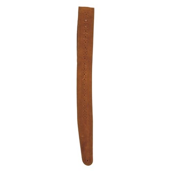 Planet Waves Vented Leather Guitar Strap Camel Suede Rosette by for