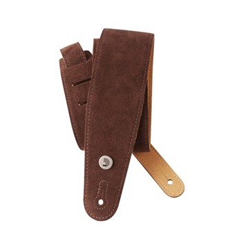 Planet Waves Suede Guitar Strap Cognac by for