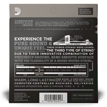 D'Addario ENR71-5 Half Rounds 5-STRING LONG SCALE 45-130